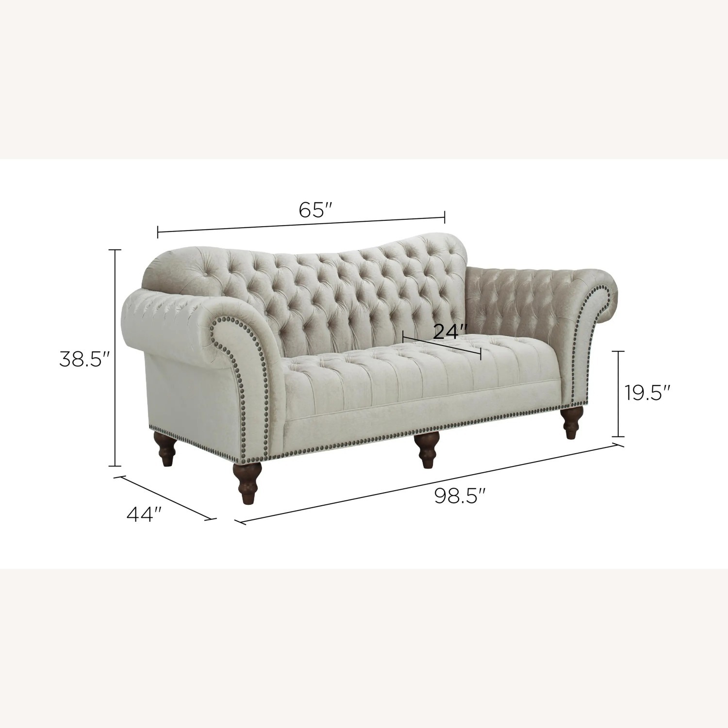 Raymour & Flanigan 3+ Seater Sofa - image-1