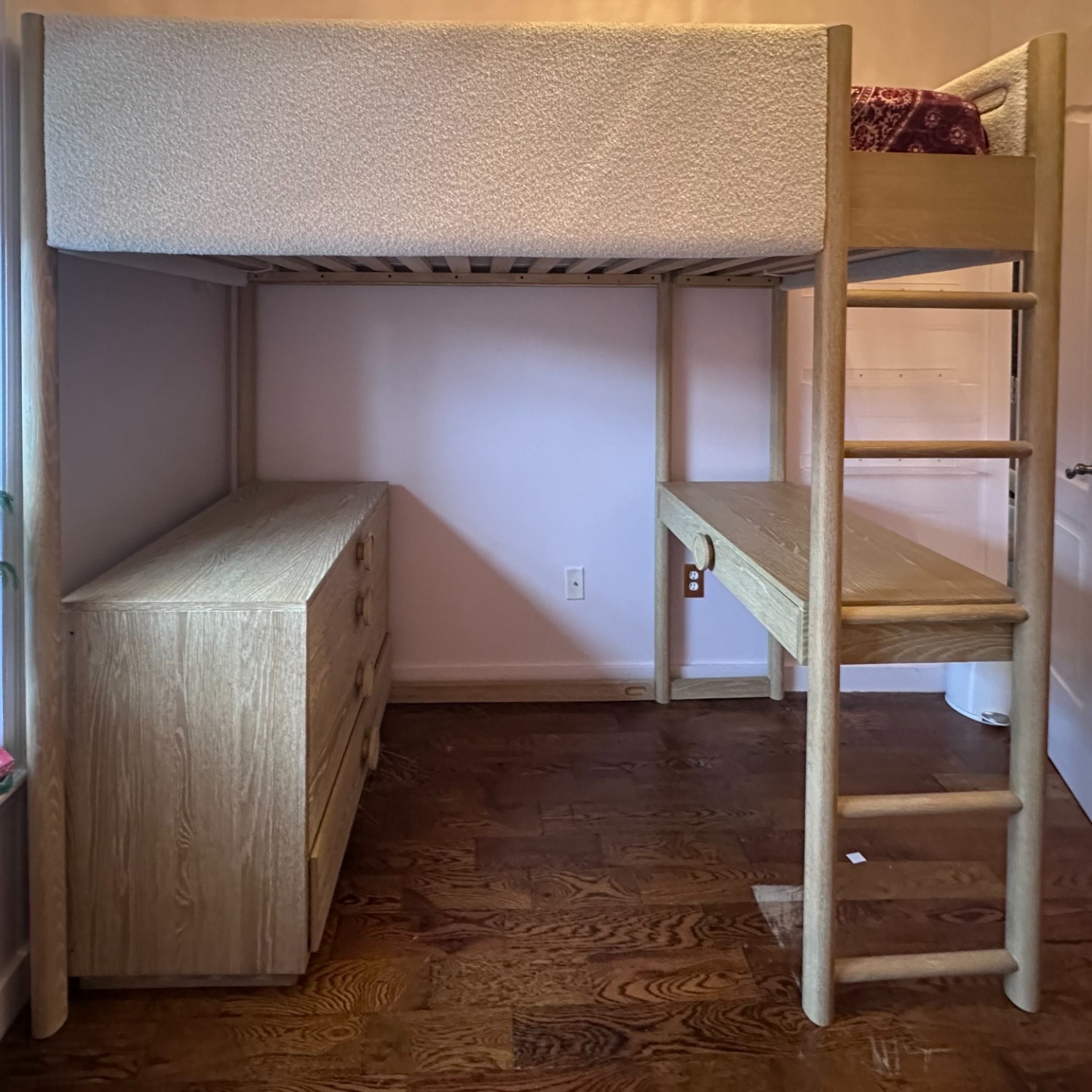 West Elm Bunk/Loft Bed Set with Desk and Dresser - image-3
