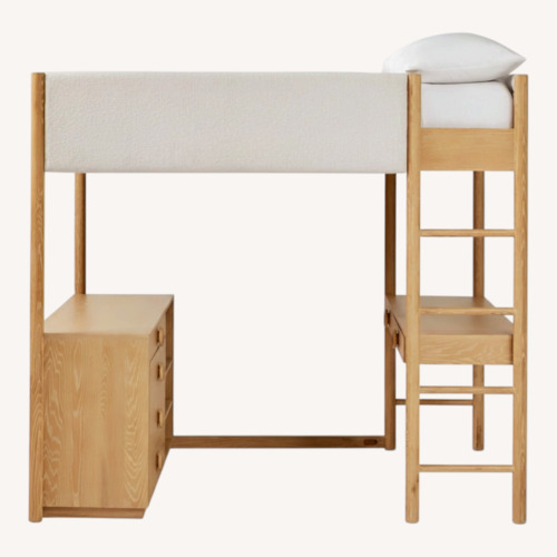 Used West Elm Bunk/Loft Bed Set with Desk and Dresser for sale on AptDeco