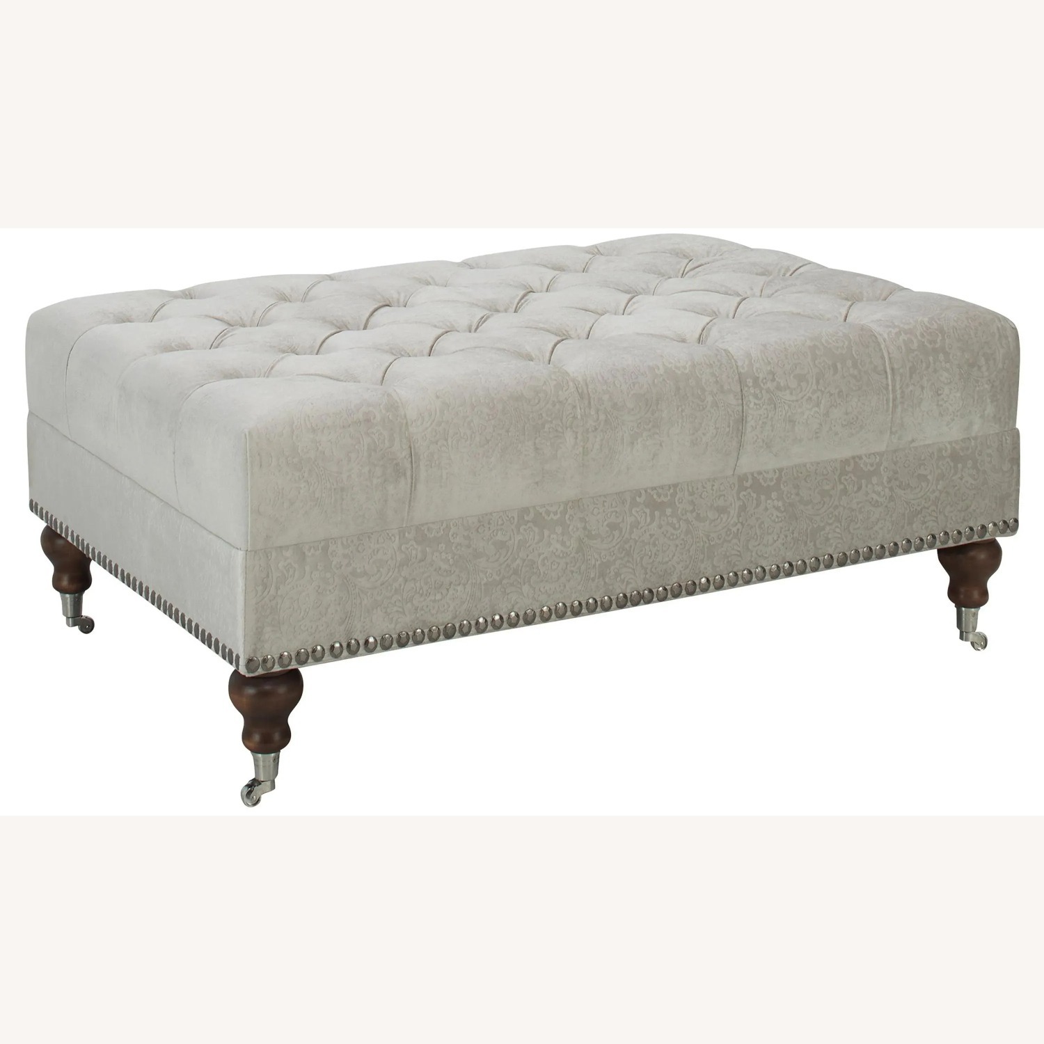 Raymour & Flanigan Dutchess Coctail Ottoman - image-1