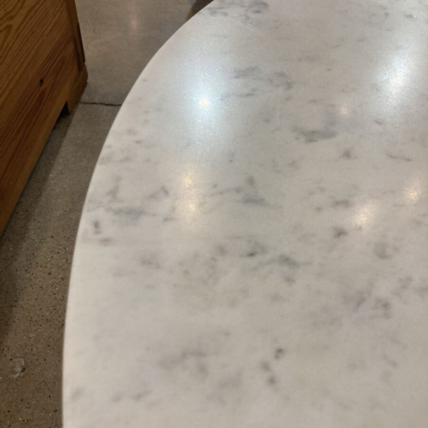 Four Hands Naomi Brass & Marble Coffee Table - image-7