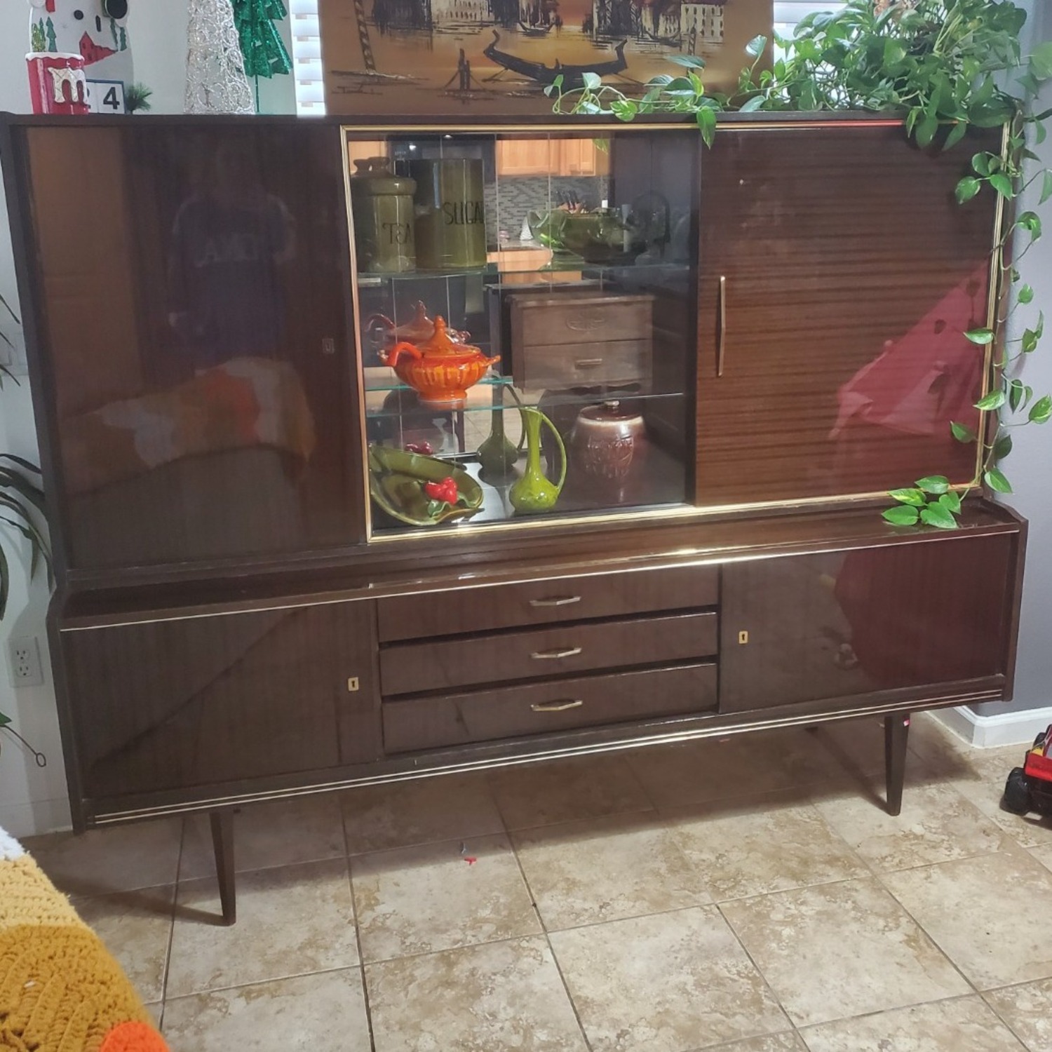 Mid-Century German Munker-Modell Bar Cabinet - image-8