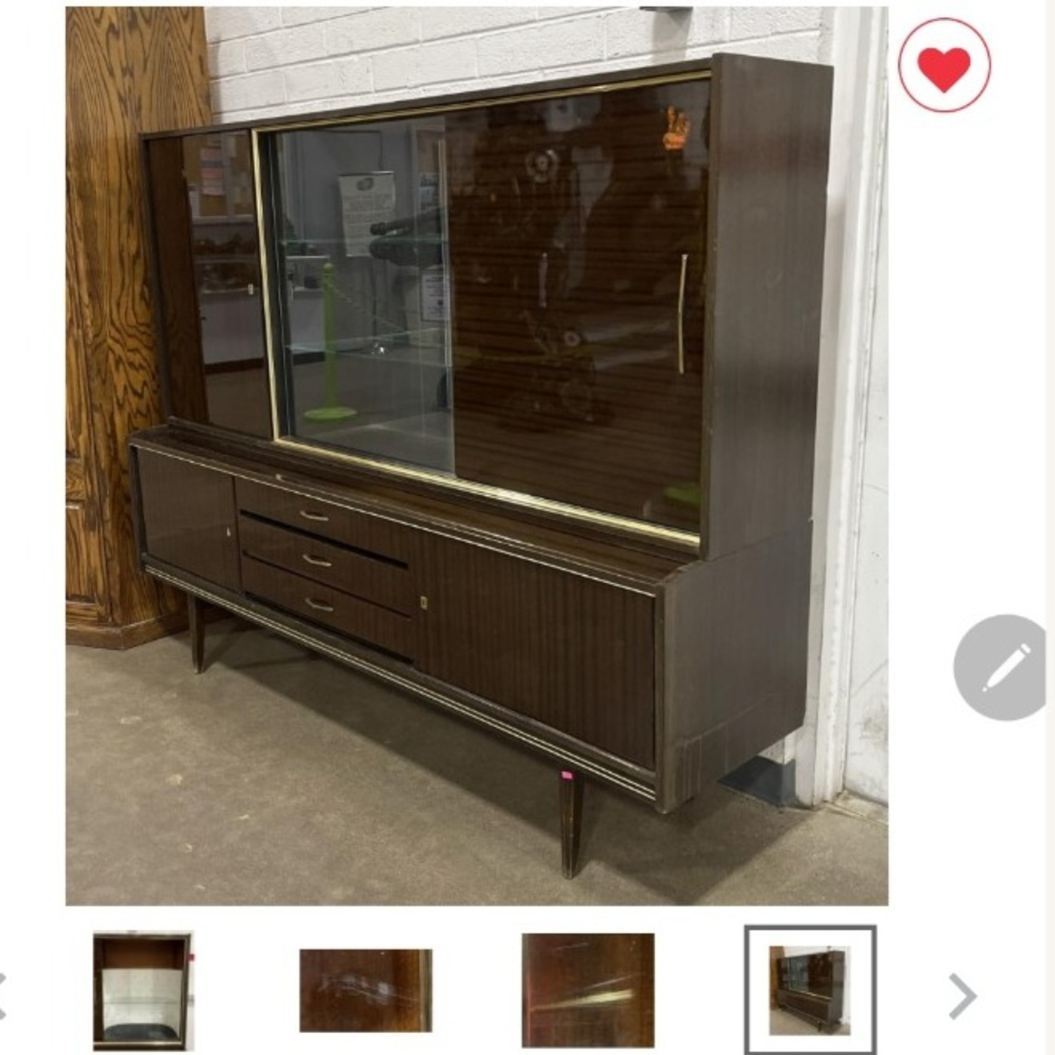 Mid-Century German Munker-Modell Bar Cabinet - image-6