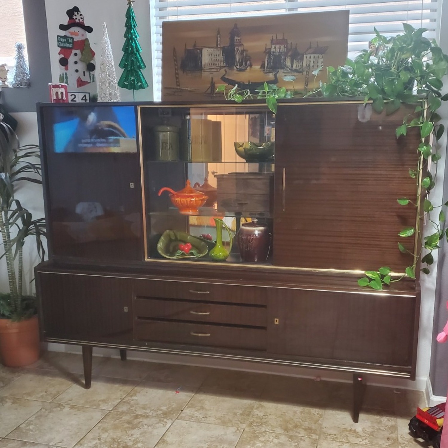 Mid-Century German Munker-Modell Bar Cabinet - image-9