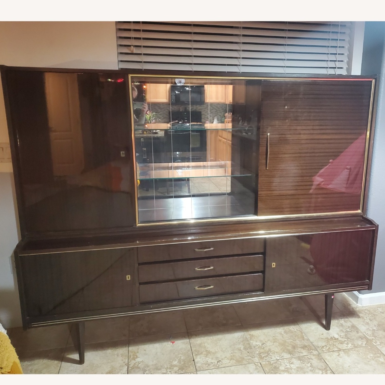 Mid-Century German Munker-Modell Bar Cabinet - image-7