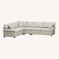 Ethan Allen Light Gray 3+ Piece Sectional