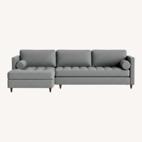 Used Briar Light Gray Fabric Sleeper Sofa for sale on AptDeco