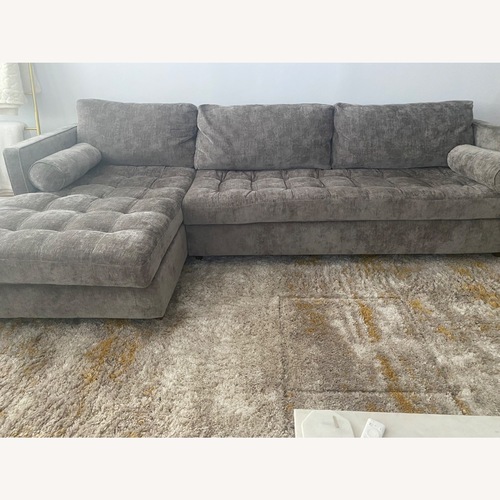 Used Briar Light Gray Fabric Sleeper Sofa for sale on AptDeco