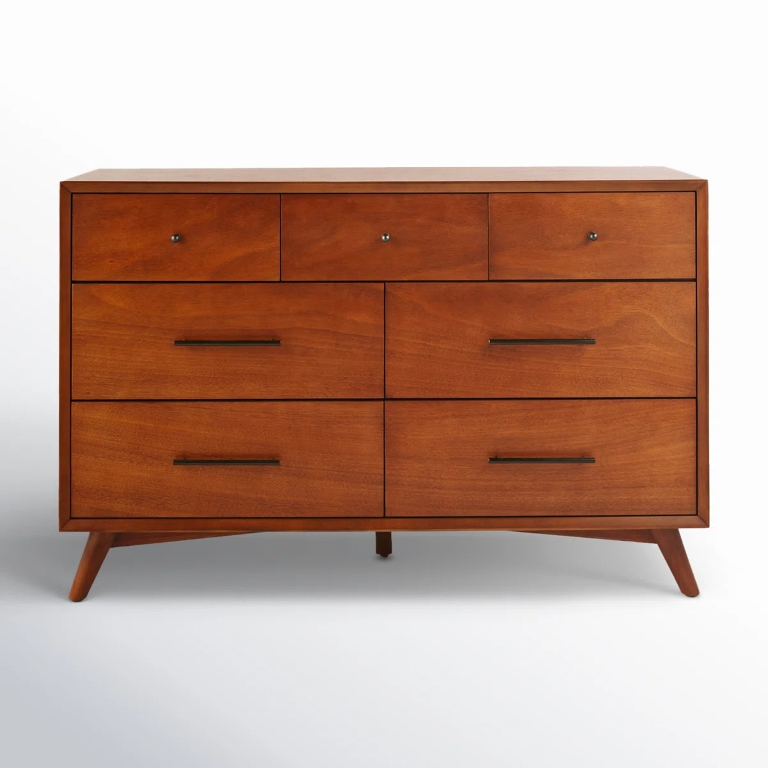 Wayfair Allmodern Chestnut Wood Dresser - image-6