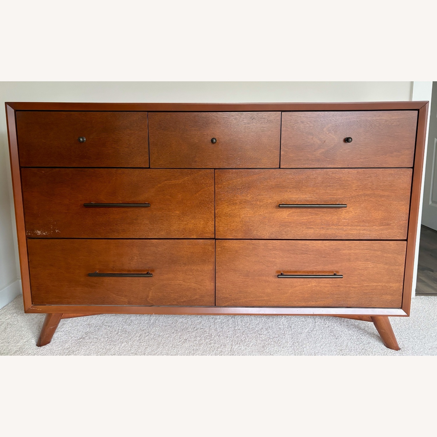 Wayfair Allmodern Chestnut Wood Dresser - image-1