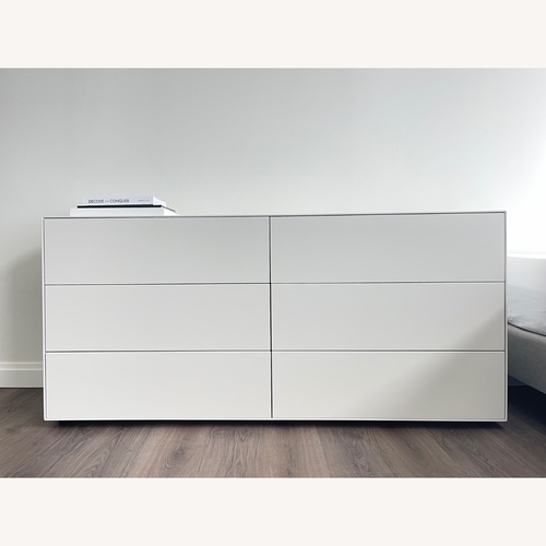 Used Design Within Reach Lauki White Lacquer Dresser for sale on AptDeco
