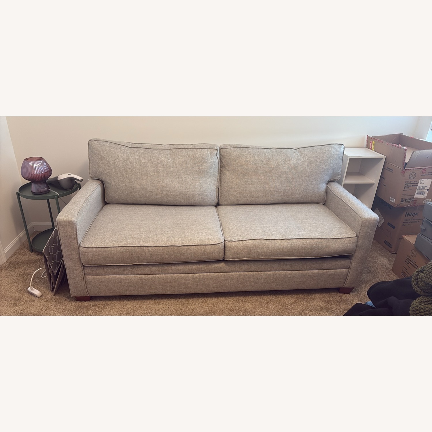 Stanley Manhattan Tork Ash Fabric Sofabed - image-2