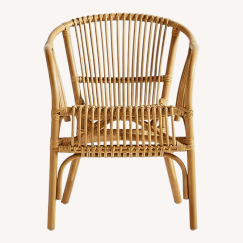 Used Anthropologie Vintage Pari Rattan Accent Chair for sale on AptDeco