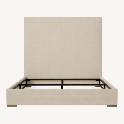 Used Restoration Hardware Lawson Panel Nontufted Fabric Bed for sale on AptDeco