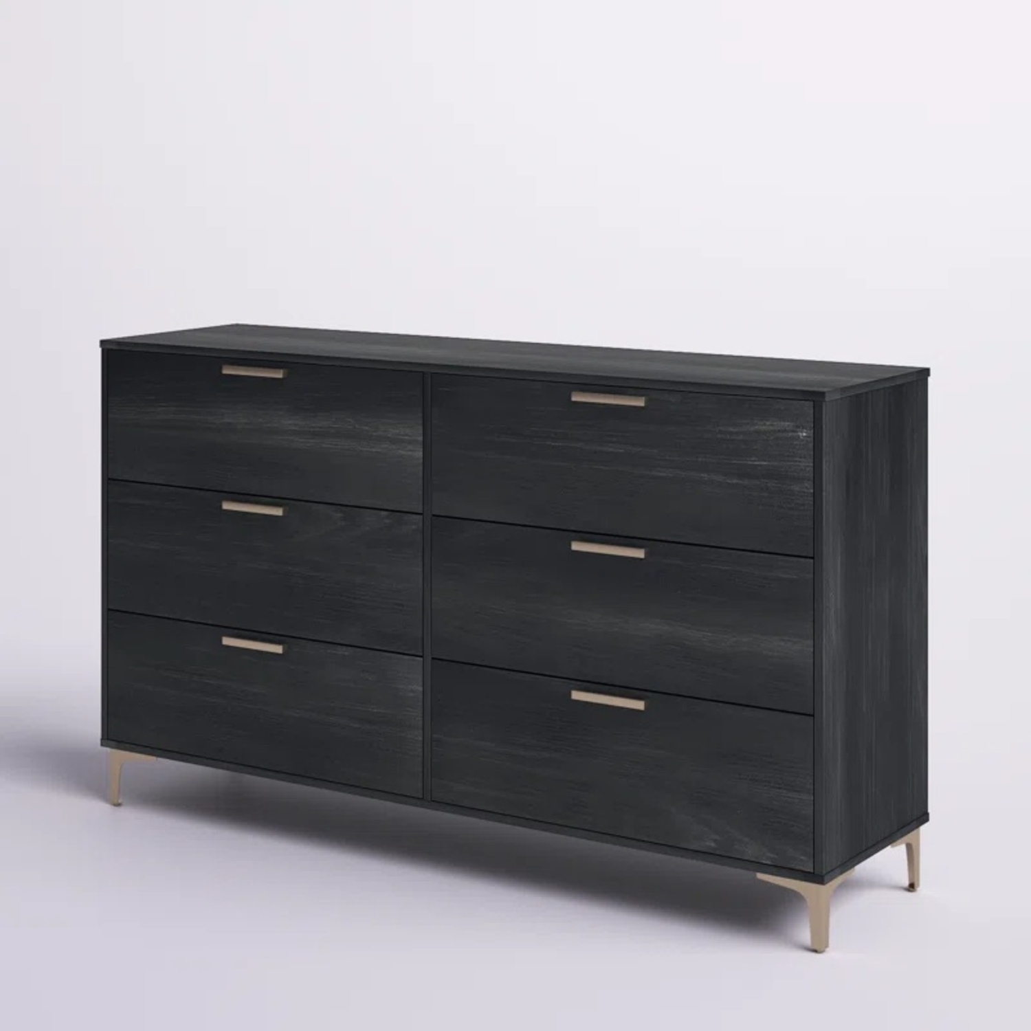 Wayfair Wade Logan Dark Gray Wood Dresser - image-7