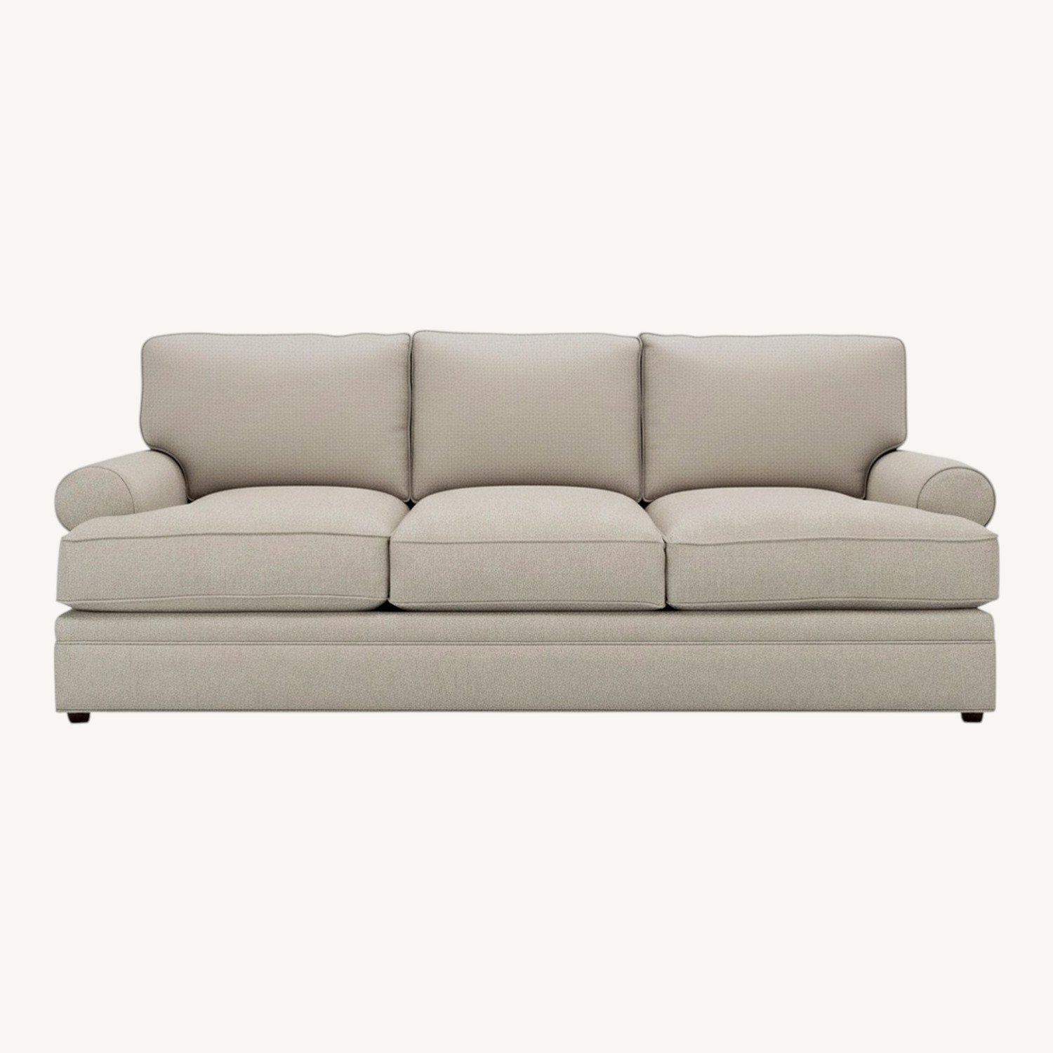 Raymour & Flanigan Light Gray 3+ Seater Sofa - image-0