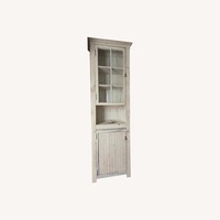 Vintage/Antique Finds White Wood Armoire