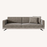 Lazzoni Mix Natural Fabric 2 Seater Sofa