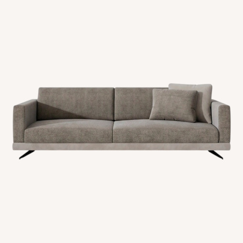Used Lazzoni Mix Natural Fabric 2 Seater Sofa for sale on AptDeco