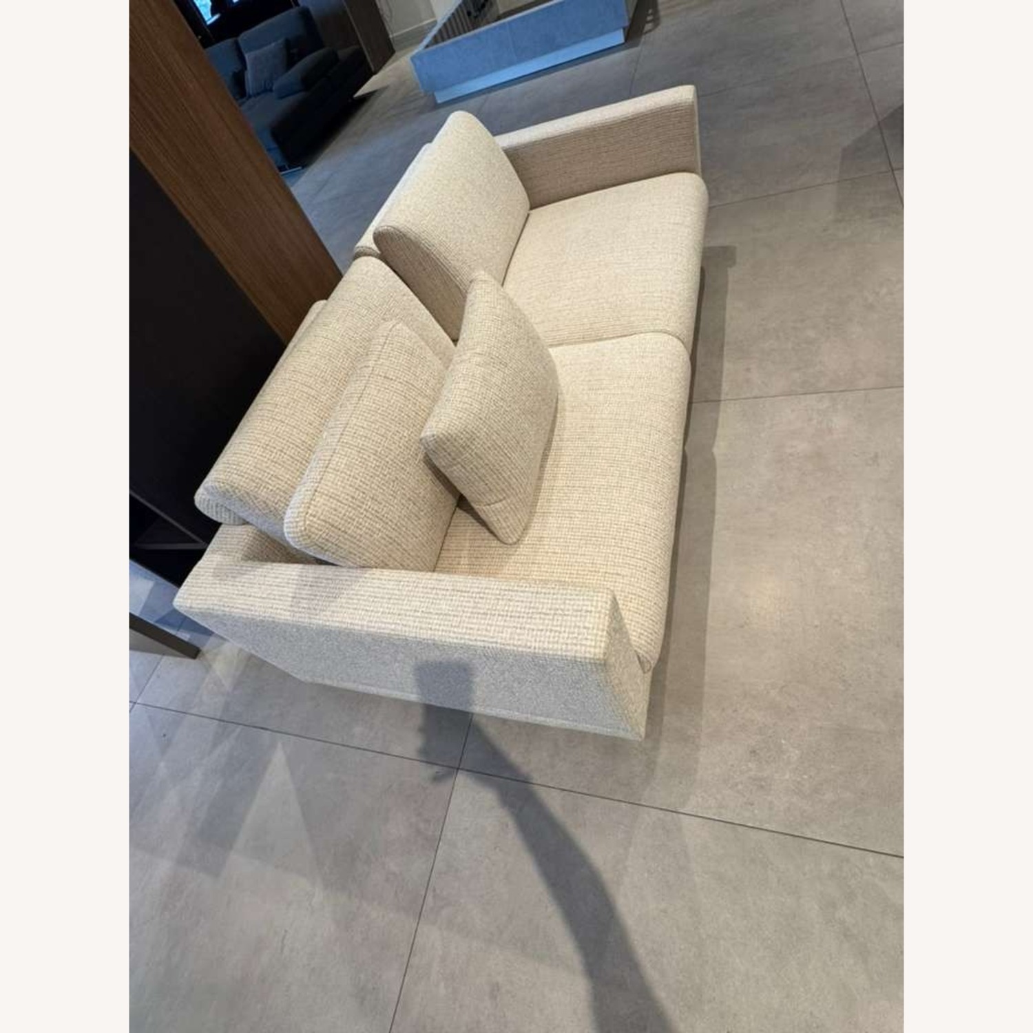 Lazzoni Mix Natural Fabric 2 Seater Sofa - image-3