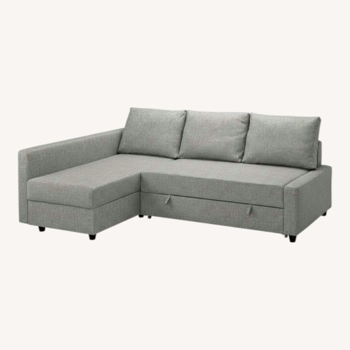 Used IKEA Friheten White Fabric Sleeper Sofa for sale on AptDeco