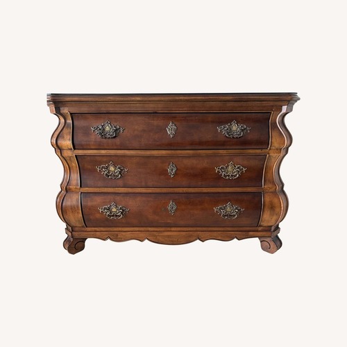 Used Henredon Dark Brown Wood Dresser for sale on AptDeco