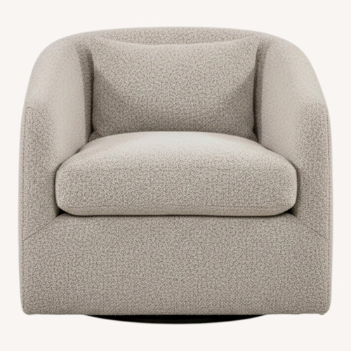 Used Lulu & Georgia Ren Light Gray Boucle Accent Chair for sale on AptDeco