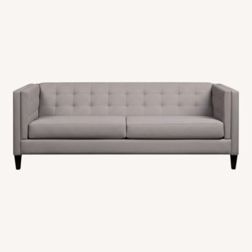 Used Macy's Heather Gray Devon Sofa  for sale on AptDeco