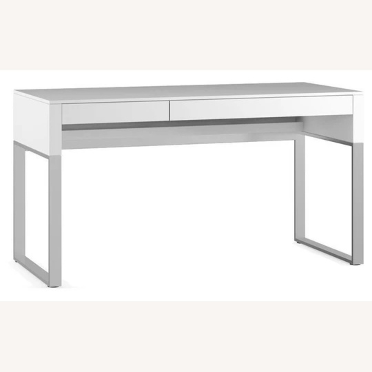 BDI Furniture Cascadia Desk White Metal Desk - image-4