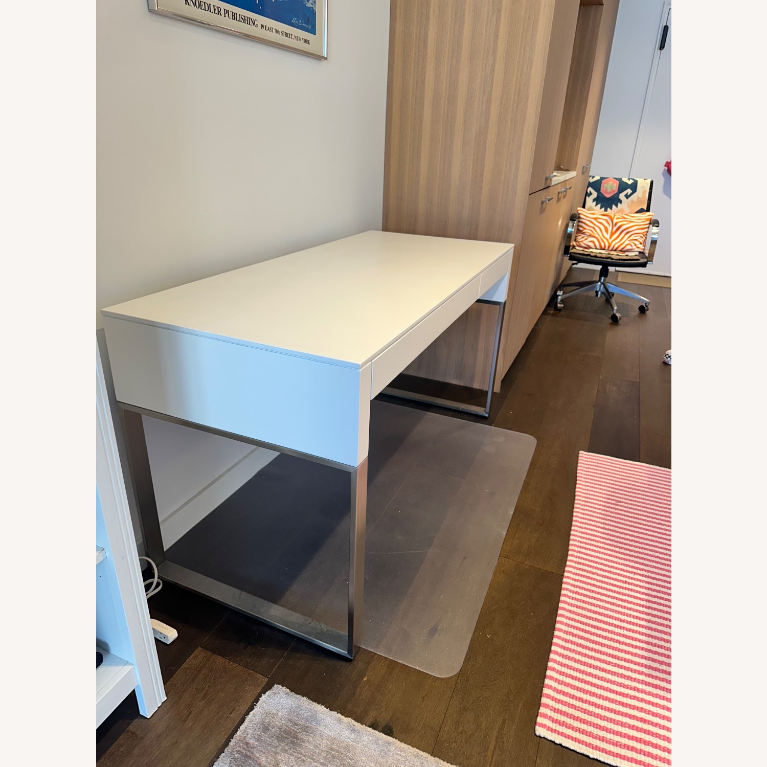 BDI Furniture Cascadia Desk White Metal Desk - image-2