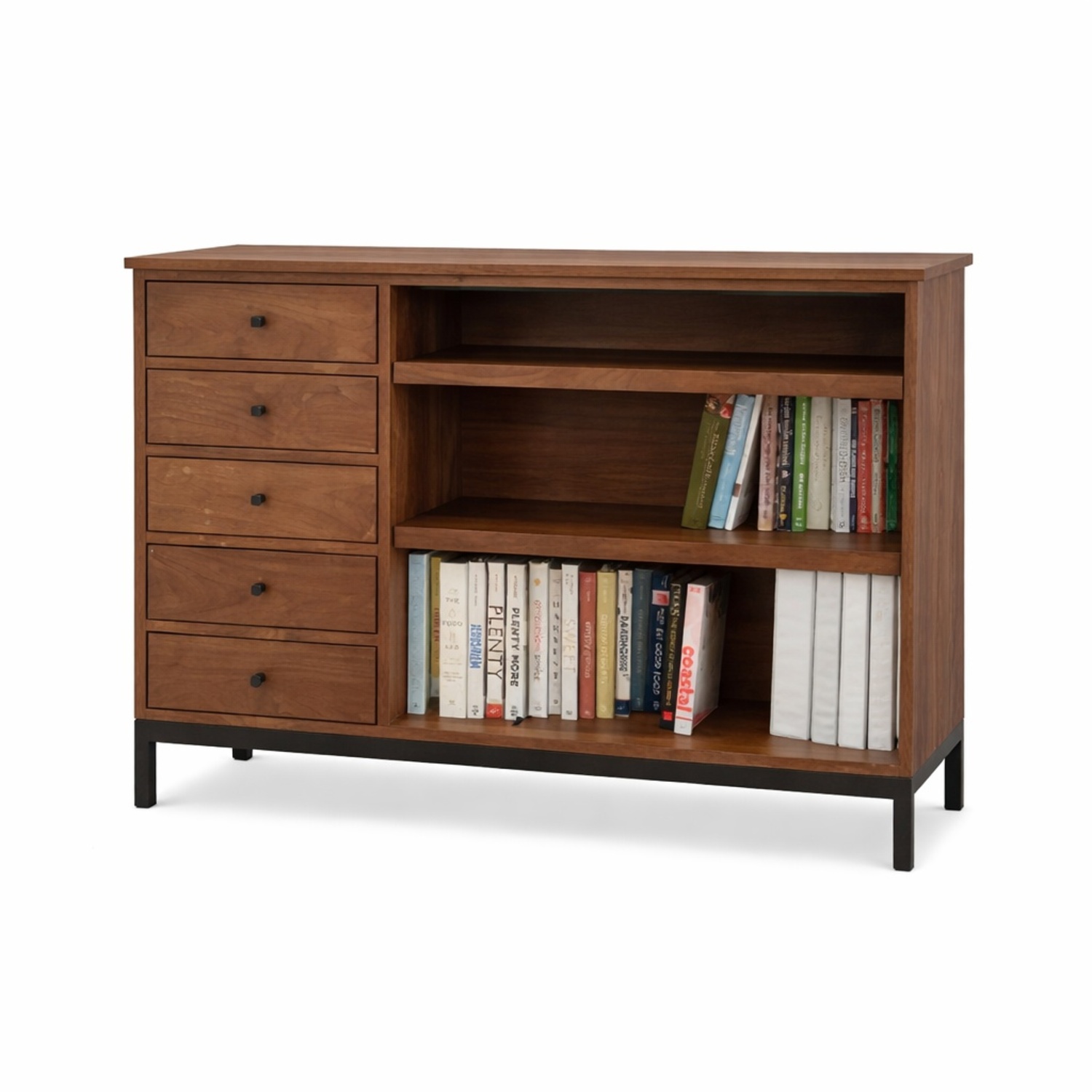 Room & Board Linear Dark Brown Wood Sideboard - image-5