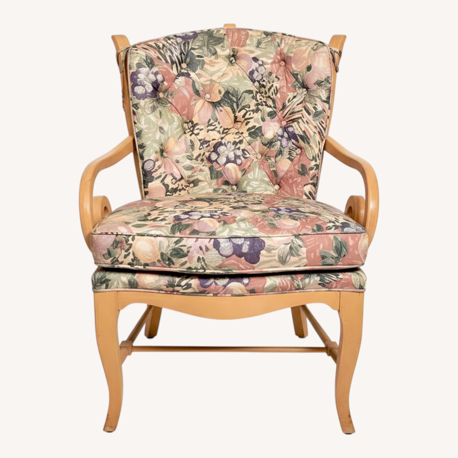 Bernhardt Blue Fabric Armchair - image-0