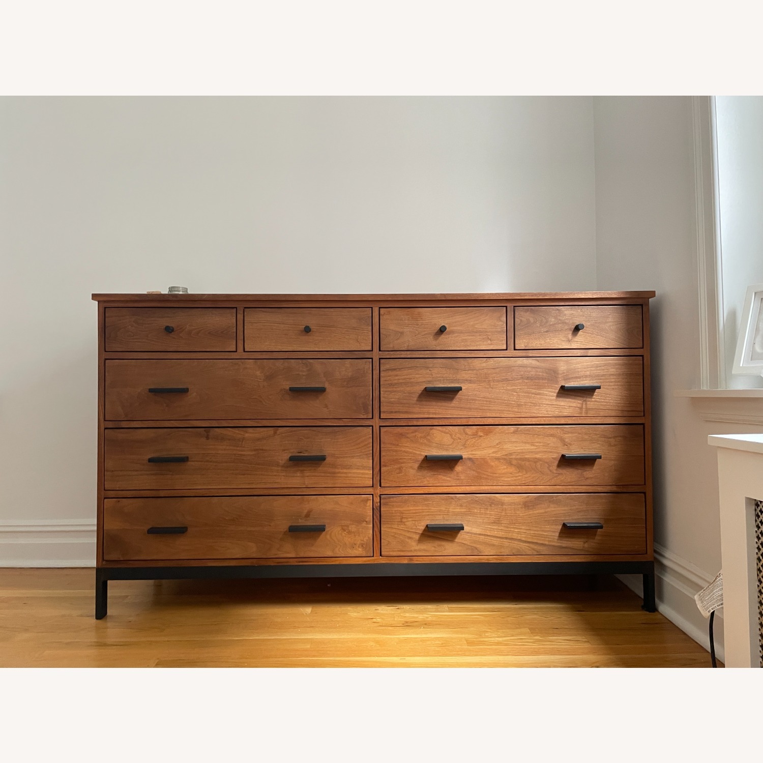 Room & Board Linear Dark Brown Wood Dresser - image-1