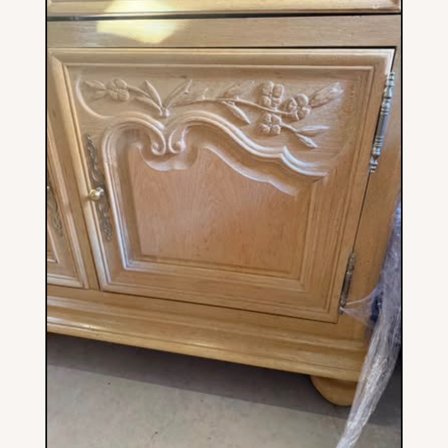 Century Furniture Natural Wood Armoire - image-2