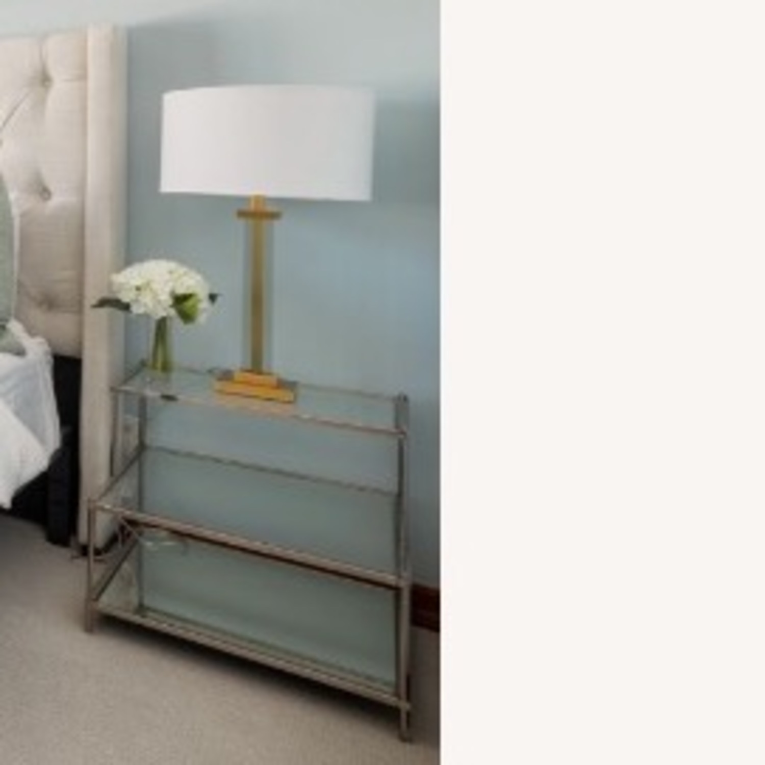 Gold Metal Table Lamps - image-1