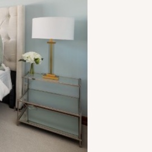 Used Gold Metal Table Lamps for sale on AptDeco