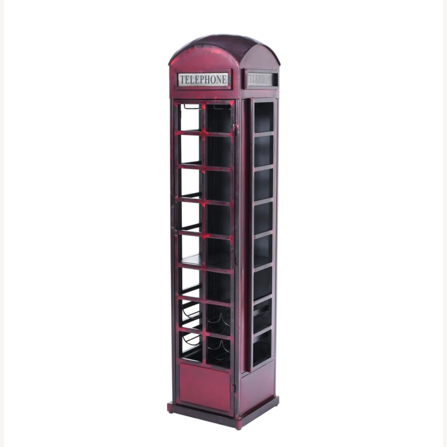 British Theme Telephone Box Bar Cabinet  - image-2