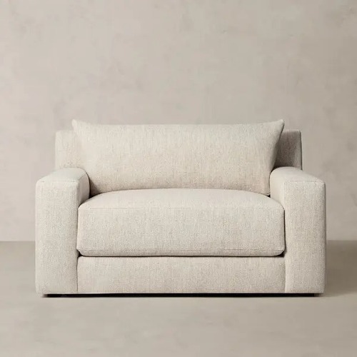 Used Restoration Hardware Natural Fabric Armchair for sale on AptDeco