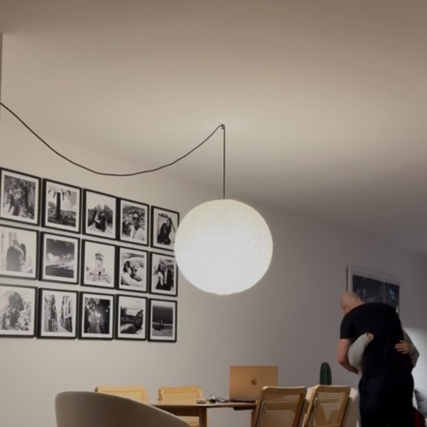 Globe Pendent Ceiling Lamp - image-1