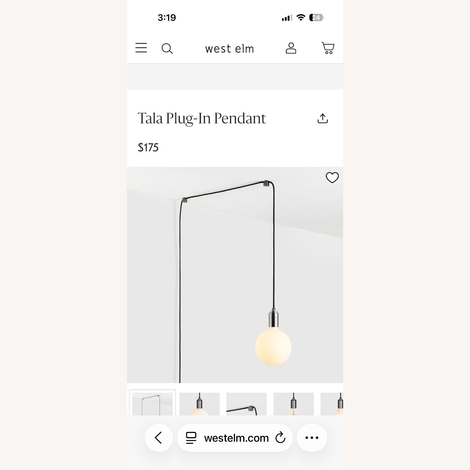 Globe Pendent Ceiling Lamp - image-4