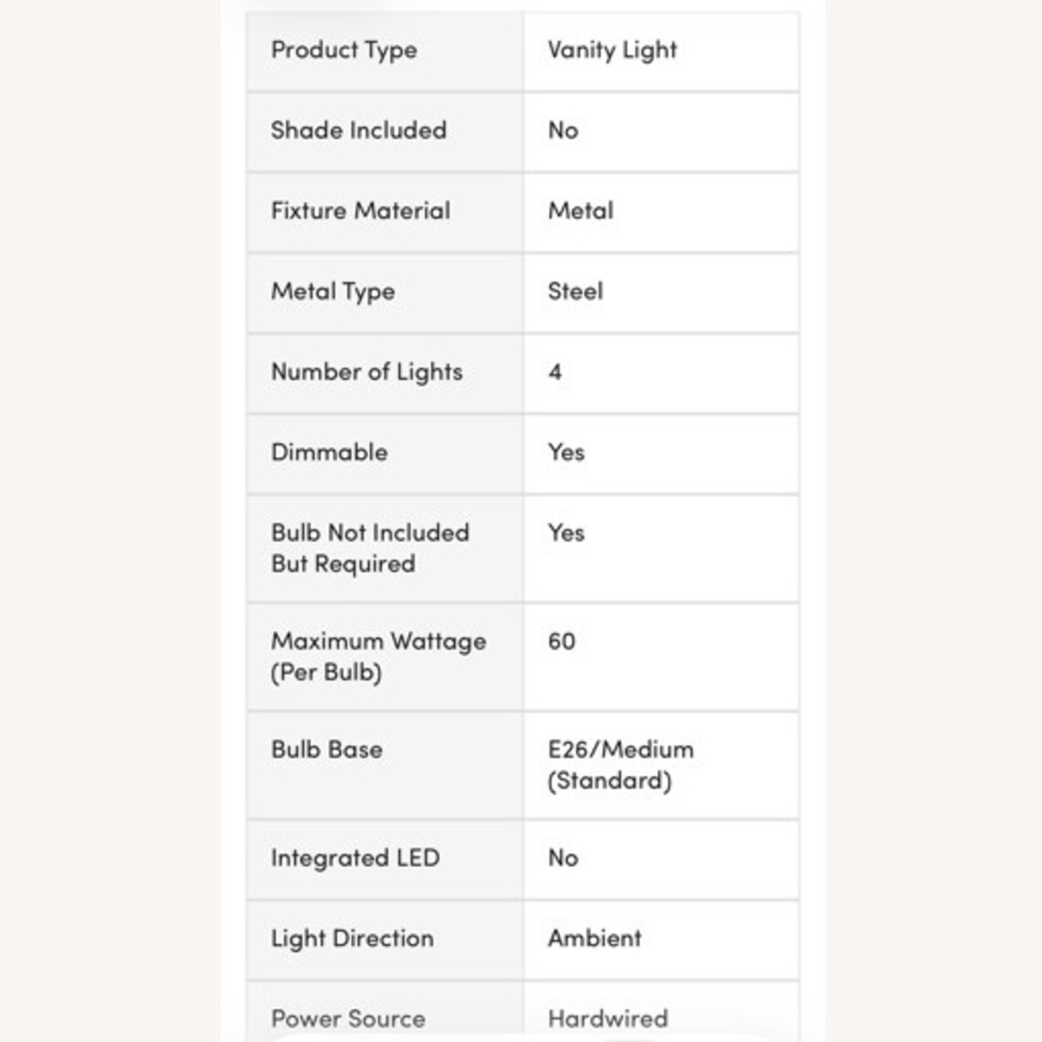 Wayfair Cusack Gold Metal Wall Lamp - image-8