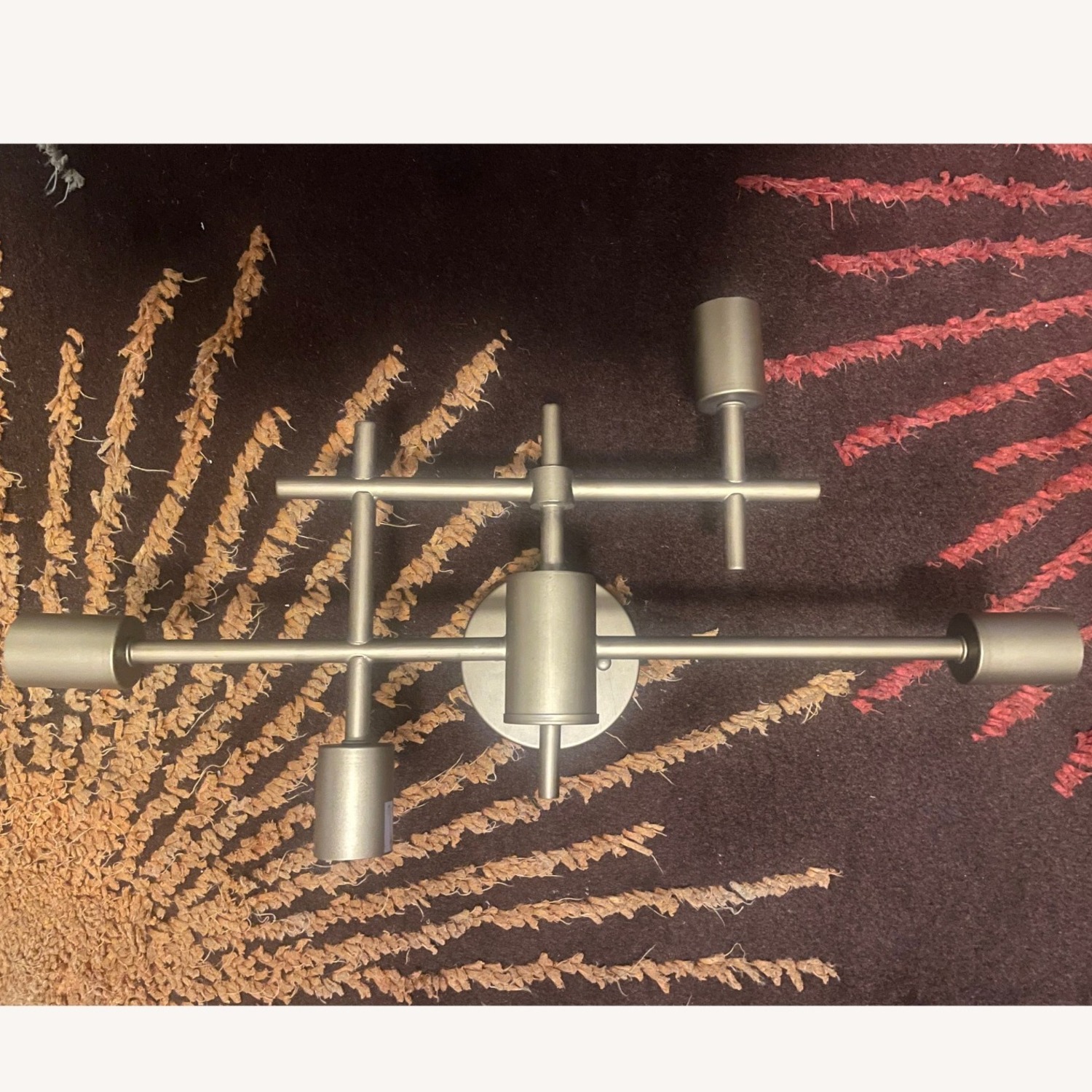 Wayfair Cusack Gold Metal Wall Lamp - image-5