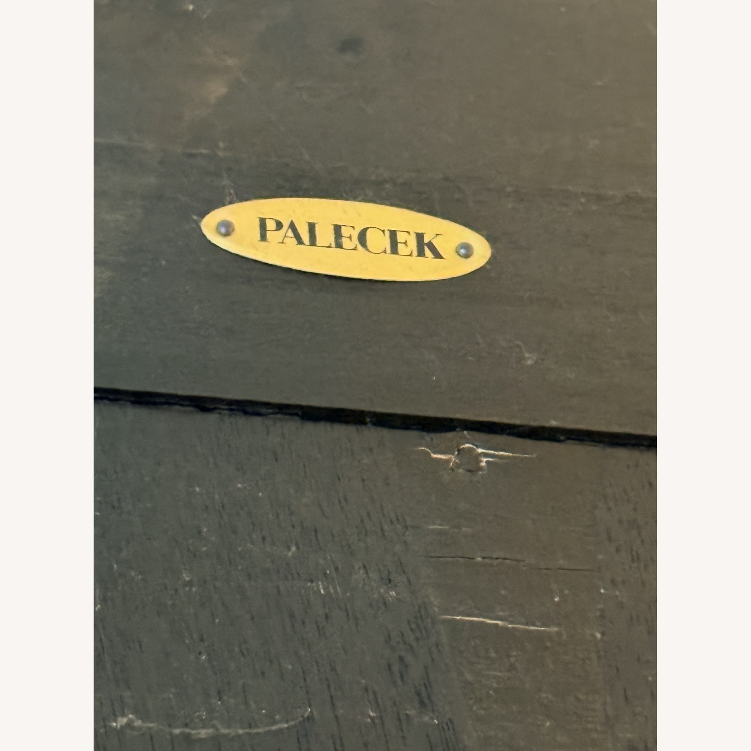 Palecek Dark Brown Wood Armoire - image-5