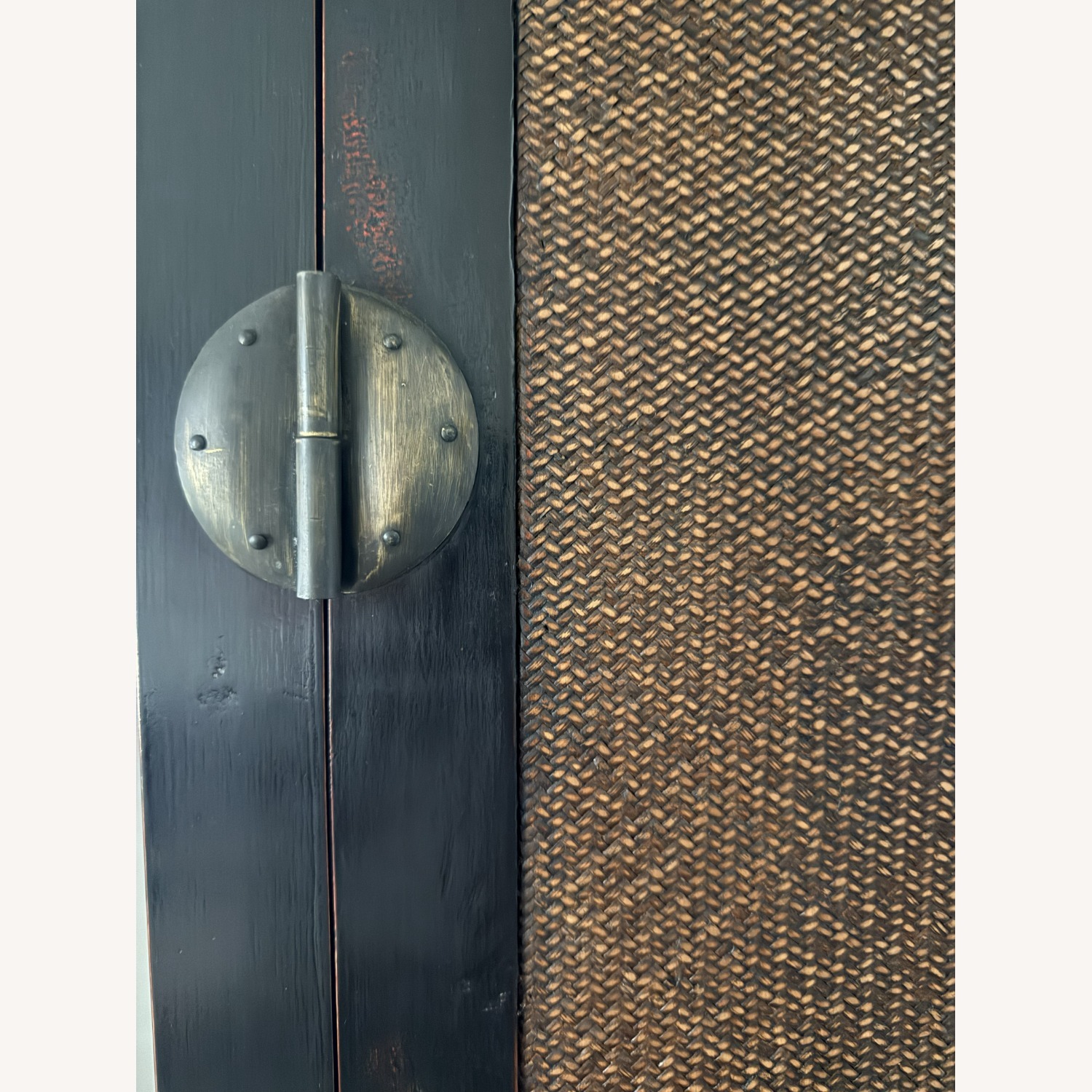 Palecek Dark Brown Wood Armoire - image-4