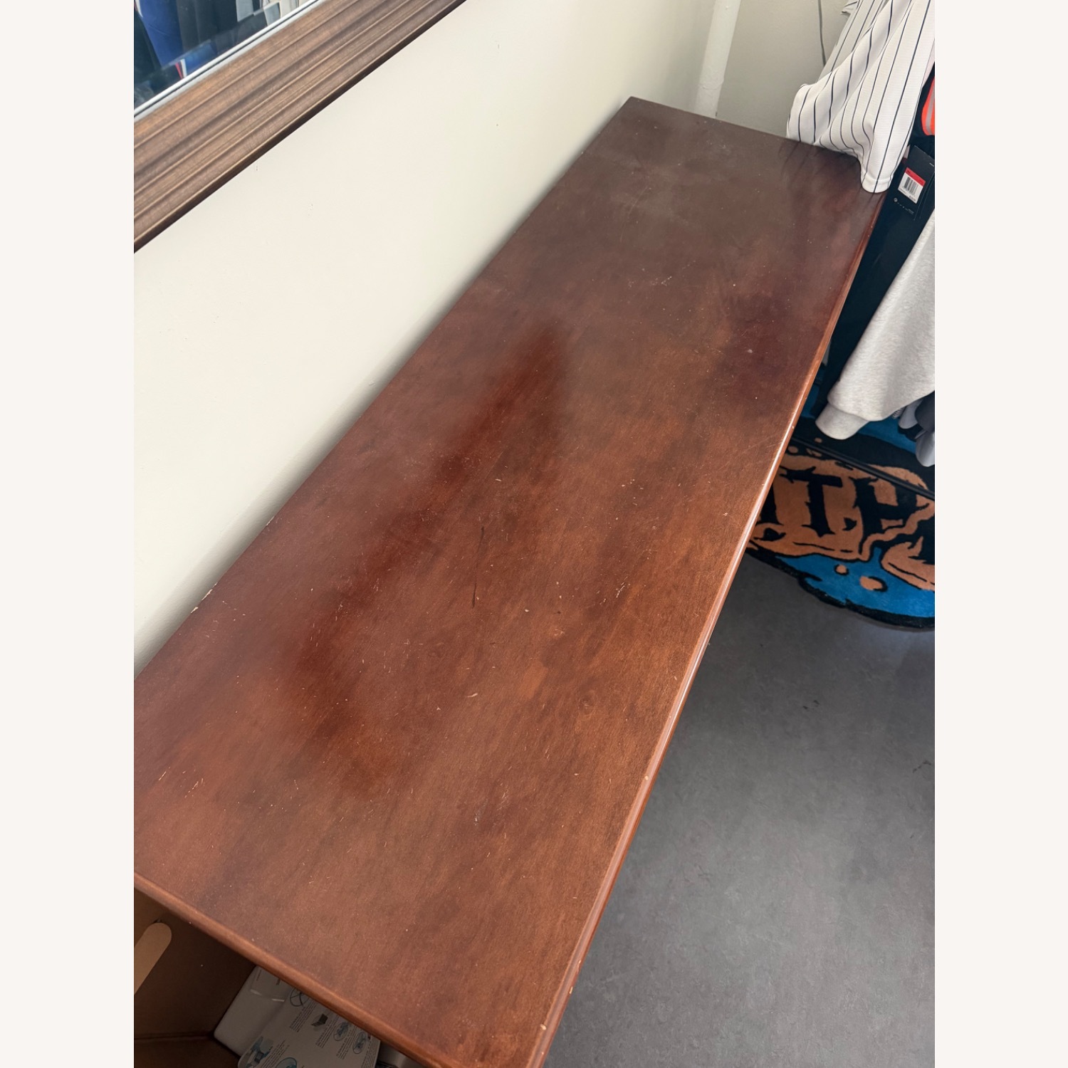 Pottery Barn Dark Brown Wood Dresser - image-2