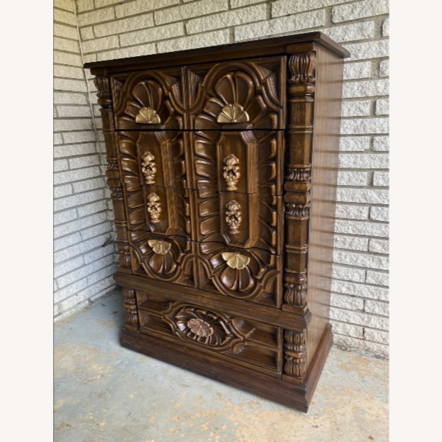 Spanish Revival Chest of Drawers - image-14