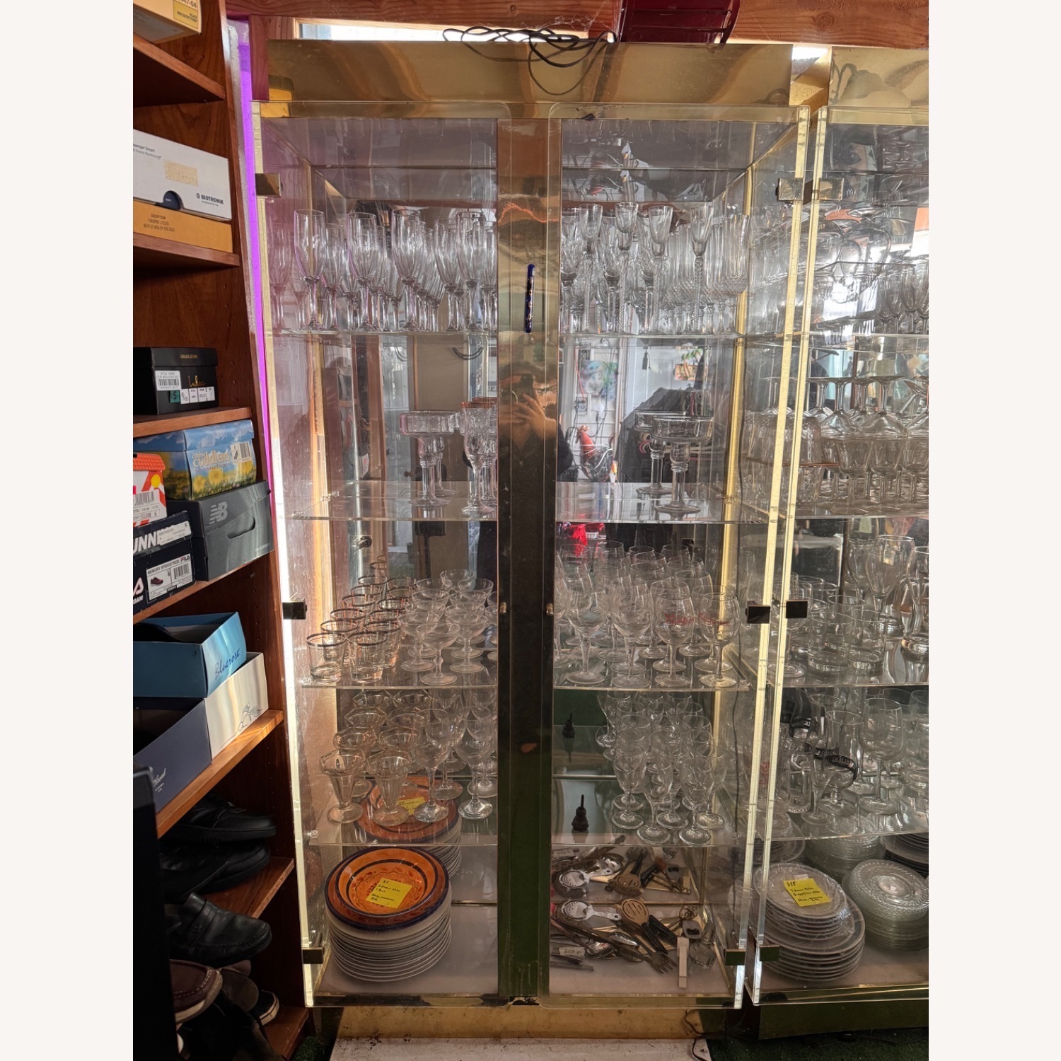 Natural Glass Bookcase  - image-1