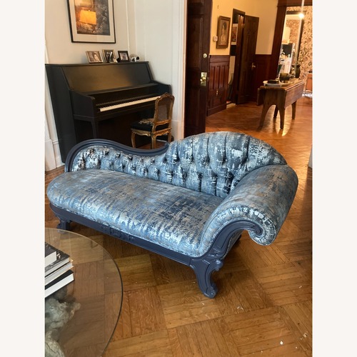 Used Victorian Carved Chaise Lounge for sale on AptDeco