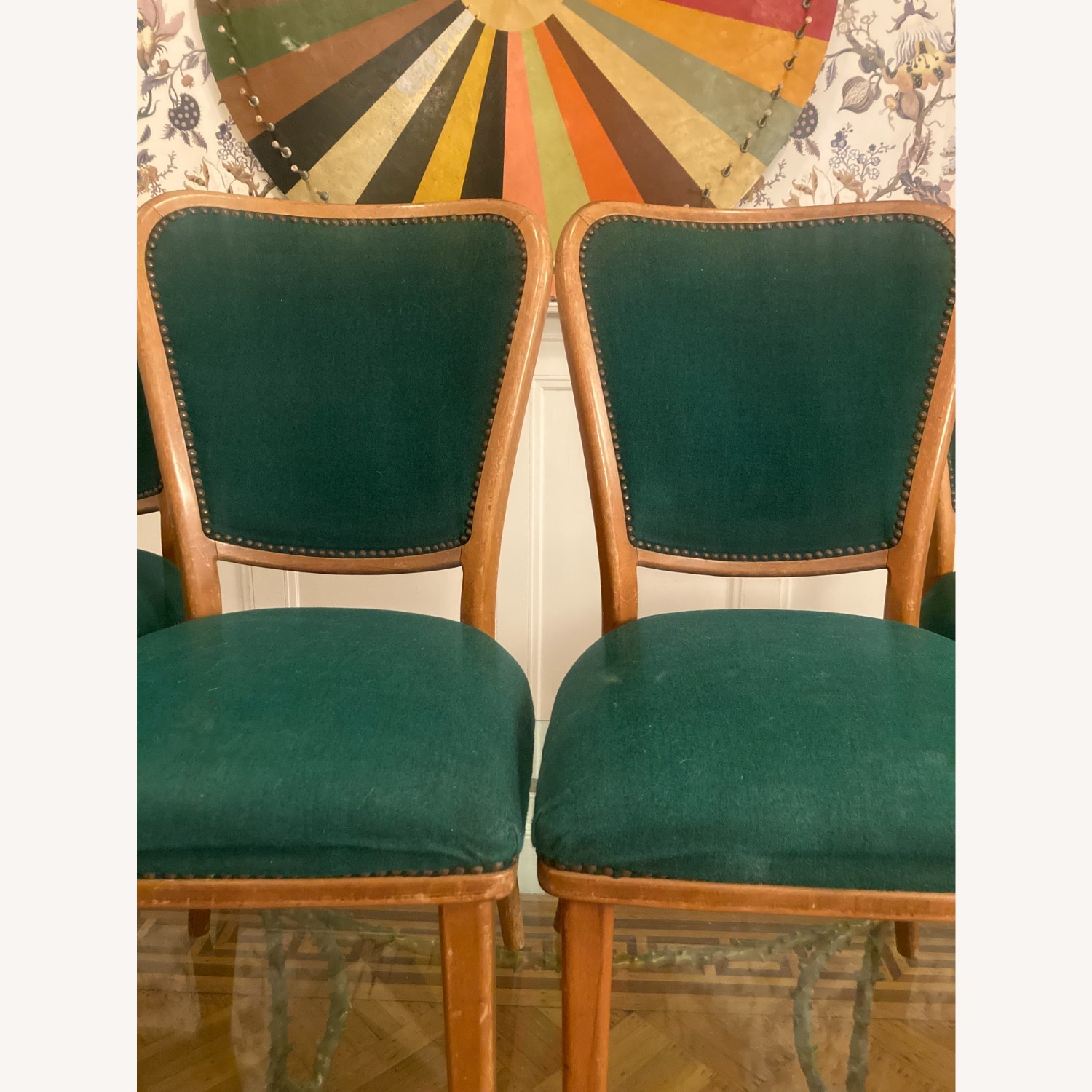 Set of 4 Spahn Stadtlohn German Bistro Chairs - image-2