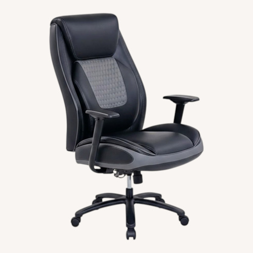 Used Black Leather Office Chair for sale on AptDeco